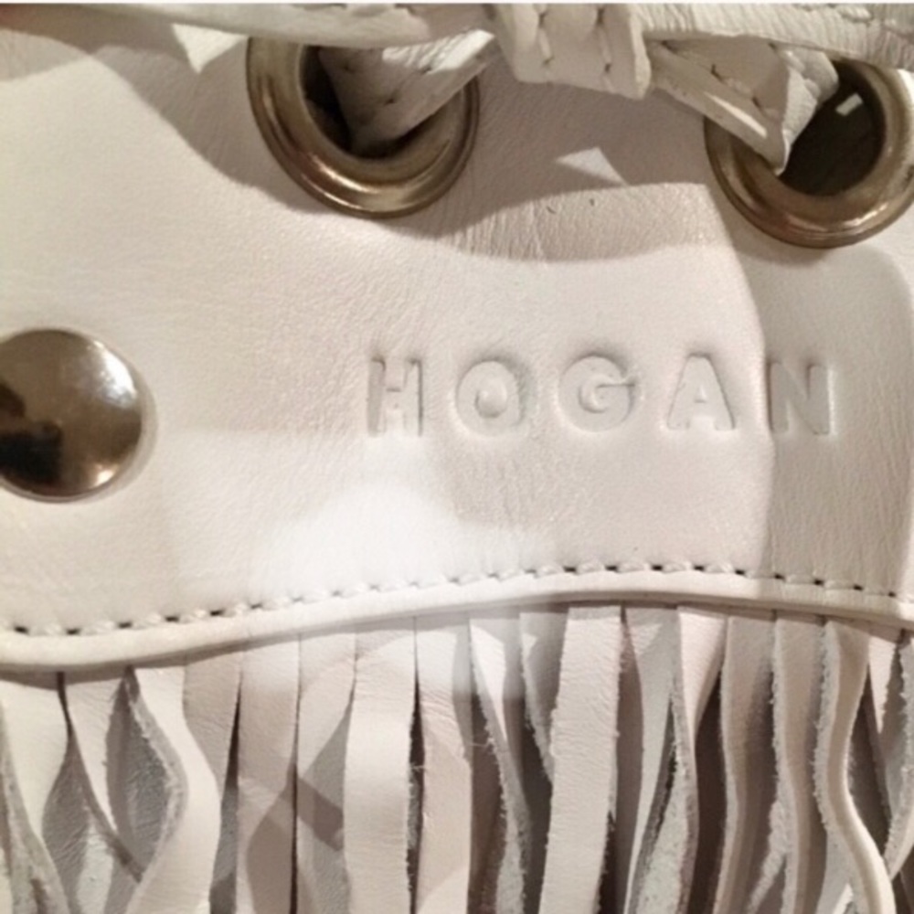 🎉HP🎉NWOT Vintage Hogan Fringed Handbag - Picture 8 of 8